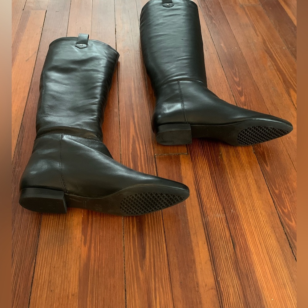 AEROSOLES Elegant Black Knee-High Boots - Picture 4 of 5